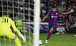 Joao Cancelo right-back of Barcelona and Portugal in action during the UEFA Champions Leag...