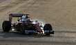 Kimi Raikkonen and Ferrari during the test in the Barcelona-Catalunya Circuit, on february...
