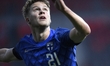 Ville Koski of Finland U21 in action during the UEFA European Under-21 Championship 2025 Q...