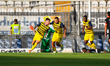 Dennis Man of Parma Calcio celebrate after scoring during the Serie B BKT match between As...