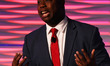 Republican presidential candidate U.S. Senator Tim Scott (R-SC) speaks at the Florida Free...