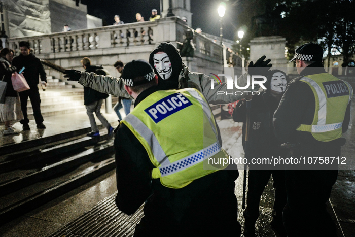 Million Mask March In London