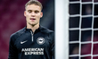 Brighton & Hove Albion goalkeeper Bart Verbruggen, during the match Ajax - Brighton at the...