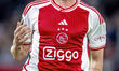 Ajax player Kristian Hlynsson, during the match Ajax - Brighton at the Johan Cruijff ArenA...