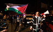 Pro-Palestine demonstrators calling for a cease-fire in the Israel-Hamas conflict gather o...