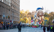 The Diary of a Wimpy Kid balloon is floating in the 97th Macy's Thanksgiving Day Parade in...