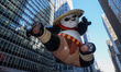 The Kung Fu Panda, Po, is heading down Sixth Avenue during the 97th Macy's Thanksgiving Da...