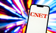 The CNET logo is seen in this photo illustration on 23 November, 2023 in Warsaw, Poland. 