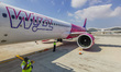 Wizz Air aircraft is seen at Abu Dhabi International Airport in Abu Dhabi, United Arab Emi...