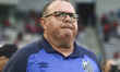 Marcelo Fernandes, the coach of Santos, is watching the match between Athletico PR and San...