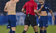 Jambuli Jigauri (L) of FC Nasaf is celebrating after scoring during the AFC Champions Leag...