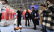 Visitors are watching Alphago perform at the 2023 World Intelligent Manufacturing Conferen...