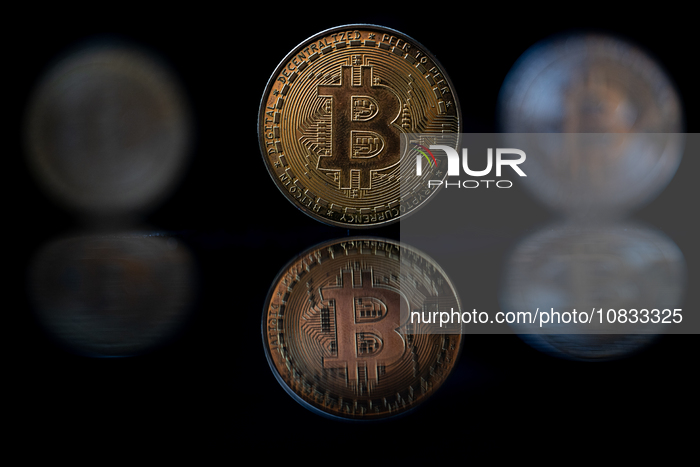 Bitcoin Crypto - Photo Illustration