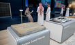 People visit Saudi Green Initiative Pavilion in Green Zone of COP28, UN Climate Change Con...