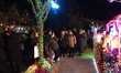 People are taking photos of the Mangano home in the Dyker Heights section of Brooklyn, New...