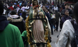 Millions of parishioners are visiting the Basilica of Guadalupe to celebrate the Virgin of...