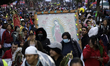 Millions of parishioners are visiting the Basilica of Guadalupe to celebrate the Virgin of...