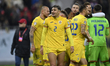 Andrei Ratiu of Romania is celebrating during the UEFA EURO 2024 European Qualifiers match...