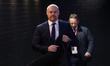 Sean Dyche, the Everton manager, is arriving before the Premier League match between Burnl...