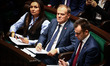 Donald Tusk, the leader of Civic Coalition (KO) and newly elected Prime Minister attends t...