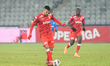 Alexandru Benga is in action during the Romania Superliga Stage 21 match between UTA Arad...
