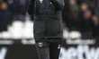 David Moyes, the manager of West Ham United, is at full time during the Premier League mat...