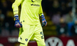 Benoit Costil of US Salernitana looks on during the Serie A match between US Salernitana a...