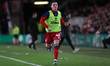 Calum Kavanagh of Middlesbrough is warming up during the Sky Bet Championship match betwee...