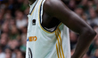 Eli John Ndiaye of Real Madrid is playing in the ACB Liga Endesa match between Joventut Ba...