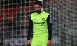 Patrick Roberts is looking dejected following his injury during the Sky Bet Championship m...