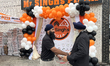 Members of the Sikh community are attending a celebration for the grand opening of Mr. Sin...
