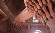 A pillar stands in the Dewan-i-Khas (Private Audience Hall or Jewel House) at the royal pa...