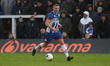 David Ferguson of Hartlepool United is playing in the Vanarama National League match betwe...