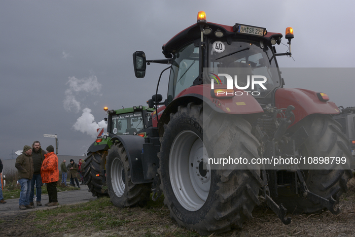 Nationwide German Farmers Protest In Cologne