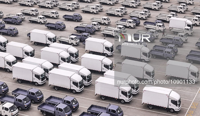 BYD New Energy Commercial Vehicle Manufacturing Base in Huai '