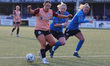 Ava Rowbotham of Portsmouth Women is taking on Morgan Rogers of Billericay Town Women duri...