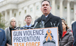 U.S. Representative Pete Aguilar (D-CA) speaks at a press conference outside of the U.S. C...