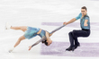 Barbora Kucianova and Martin Bidar are performing in the pairs free skating event at the E...