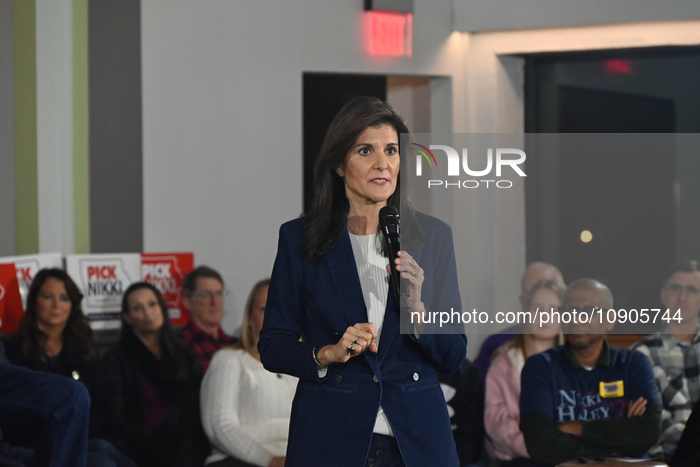 Nikki Haley At Countdown To Caucus Event
