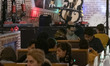 Robot musicians are playing music at Robotown restaurant in northern Tehran, Iran, on Janu...