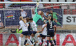 Fran Stenson of Sheffield United Women is playing during The Women's FA Cup soccer match b...