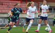 Rachel Brown of Sheffield United Women and Matilda Vinberg and Charlotte Grant of Tottenha...