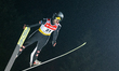 Clemens Aigler is competing in the men's ski jumping FIS World Cup Ski Jumping in Szczyrk,...