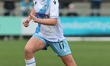 Alexia Potter, on loan from Chelsea until June 30, 2024, is in action during the FA Women'...
