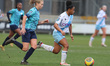 Araya Dennis of Crystal Palace Women is beating Rush Littlejohn of London City Lionesses i...