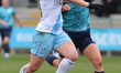 Felicity Gibbons of Crystal Palace Women and Connie Scofield of London City Lionesses are...