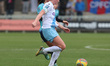 Aimee Everett of Crystal Palace Women is in action during The FA Women's Championship socc...