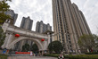 An Evergrande Oasis commercial and residential building is being seen in Fuyang, China, on...