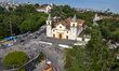 An aerial view is showing the city center of Olinda in Recife, Pernambuco, Brazil, on Janu...