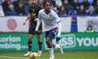 Paris Maghoma #19 of Bolton Wanderers is playing during the Sky Bet League 1 match between...
